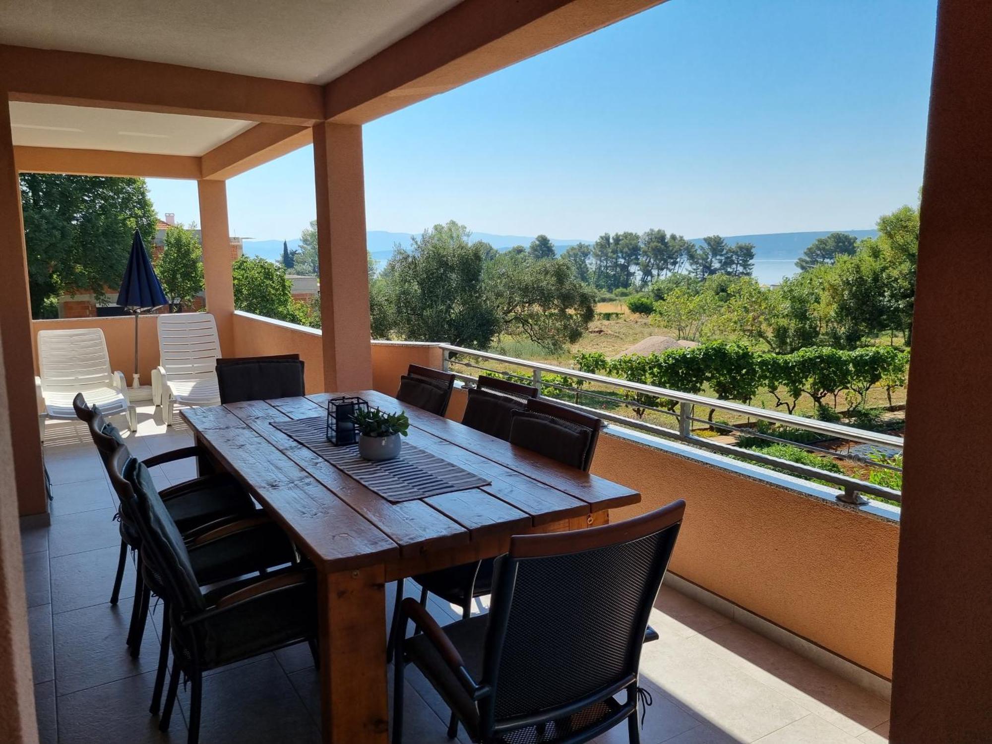Apartman Bura Posedarje Exterior foto